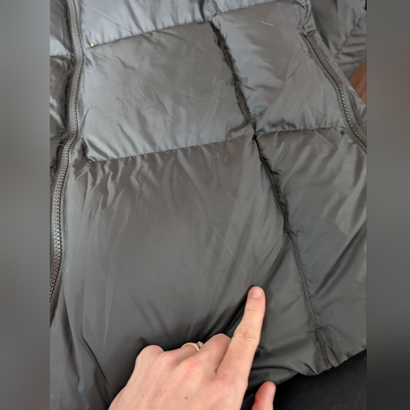 Skhoop Hella Down Women's Long Black Maxi Ankle Puffer Coat Parka S Small - Picture 12 of 16